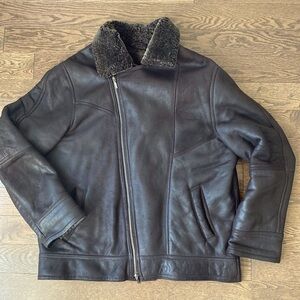Men shearling jacket